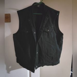 Conceal and carry denim vest